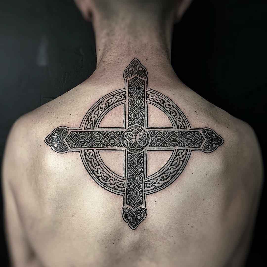 Celtic Cross Tattoo Back - Best Tattoo Ideas Gallery