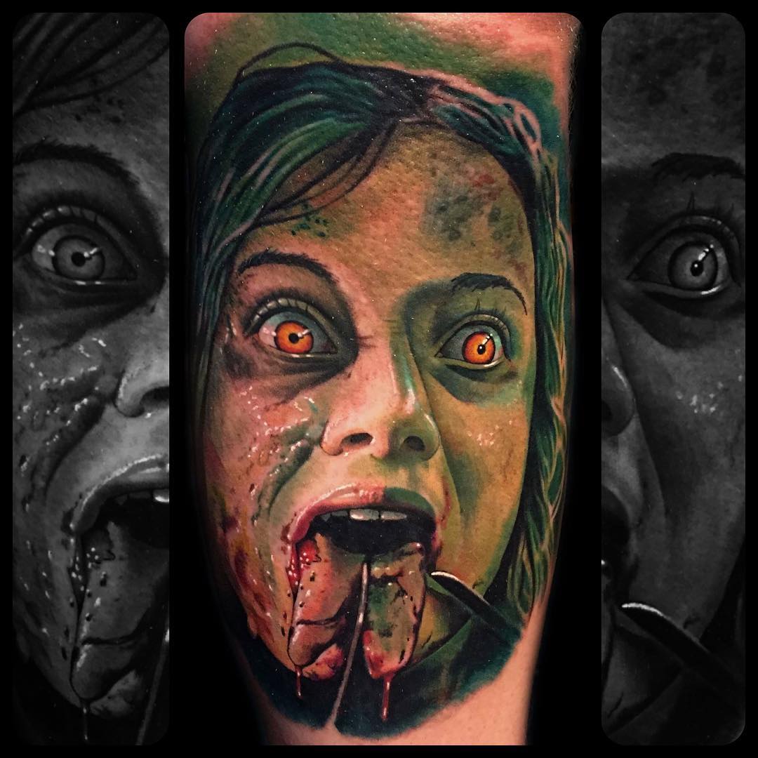 Mia from Evil Dead! by corpsepainter