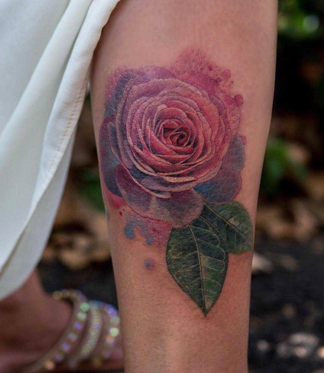Red Roses Tattoo.