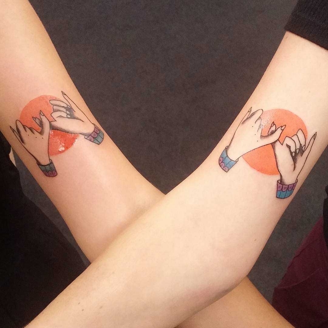 Sisters Friends Tattoo