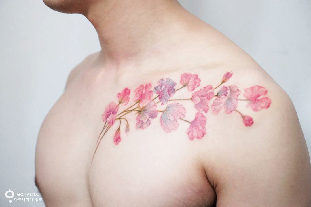 Sweet Pea Flower Tattoo - Best Tattoo Ideas Gallery