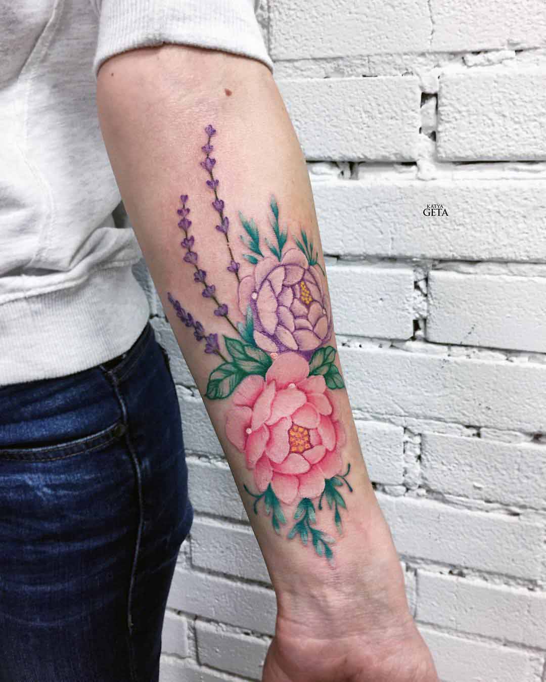 30+ Beautiful Flower Tattoo Ideas : Flower Arm Tattoos I Take You | Wedding  Readings | Wedding Ideas | Wedding Dresses | Wedding Theme