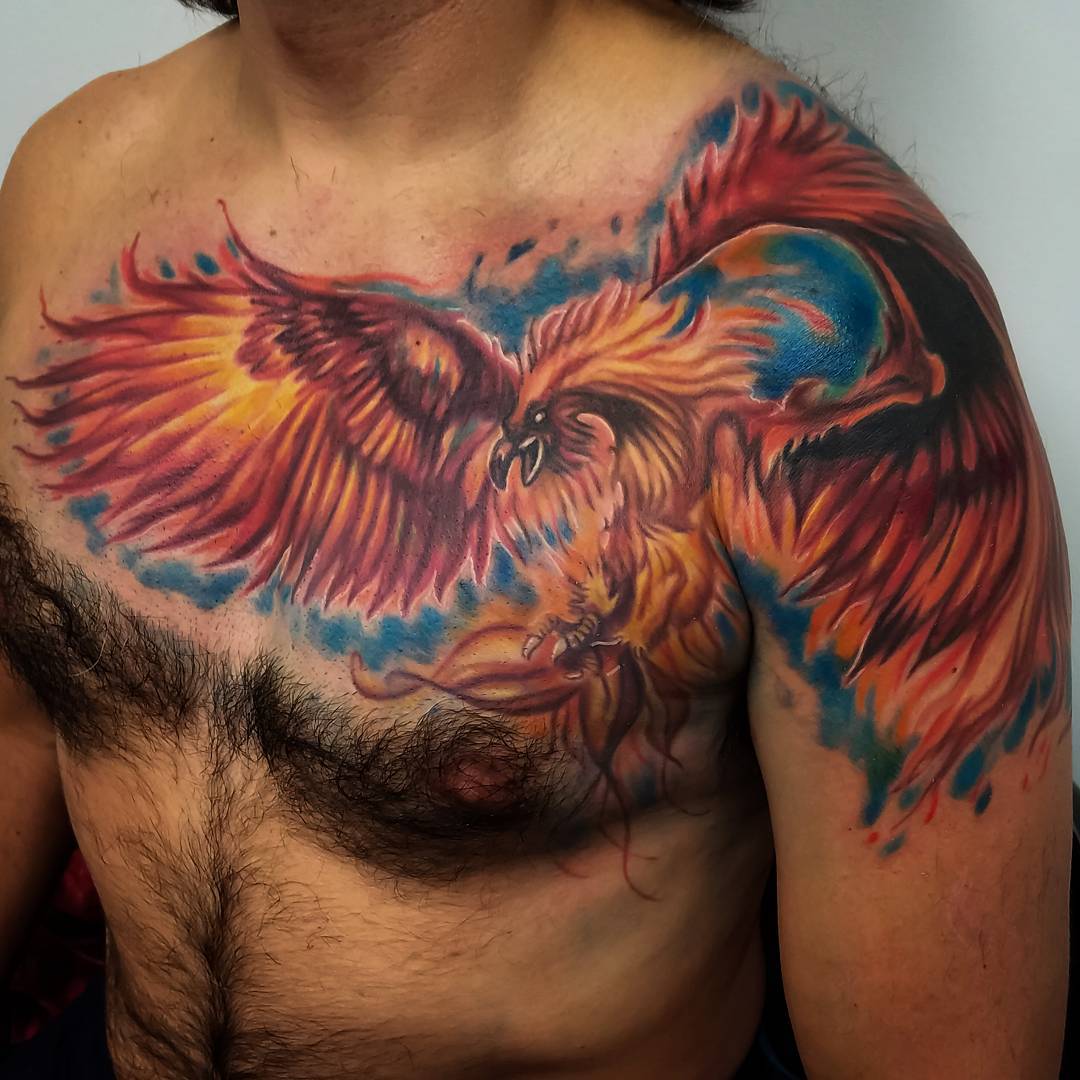 60+ Best Phoenix Tattoo Designs – The Coolest Symbol for Tattoo (2019) -  Best Tattoo Ideas Gallery