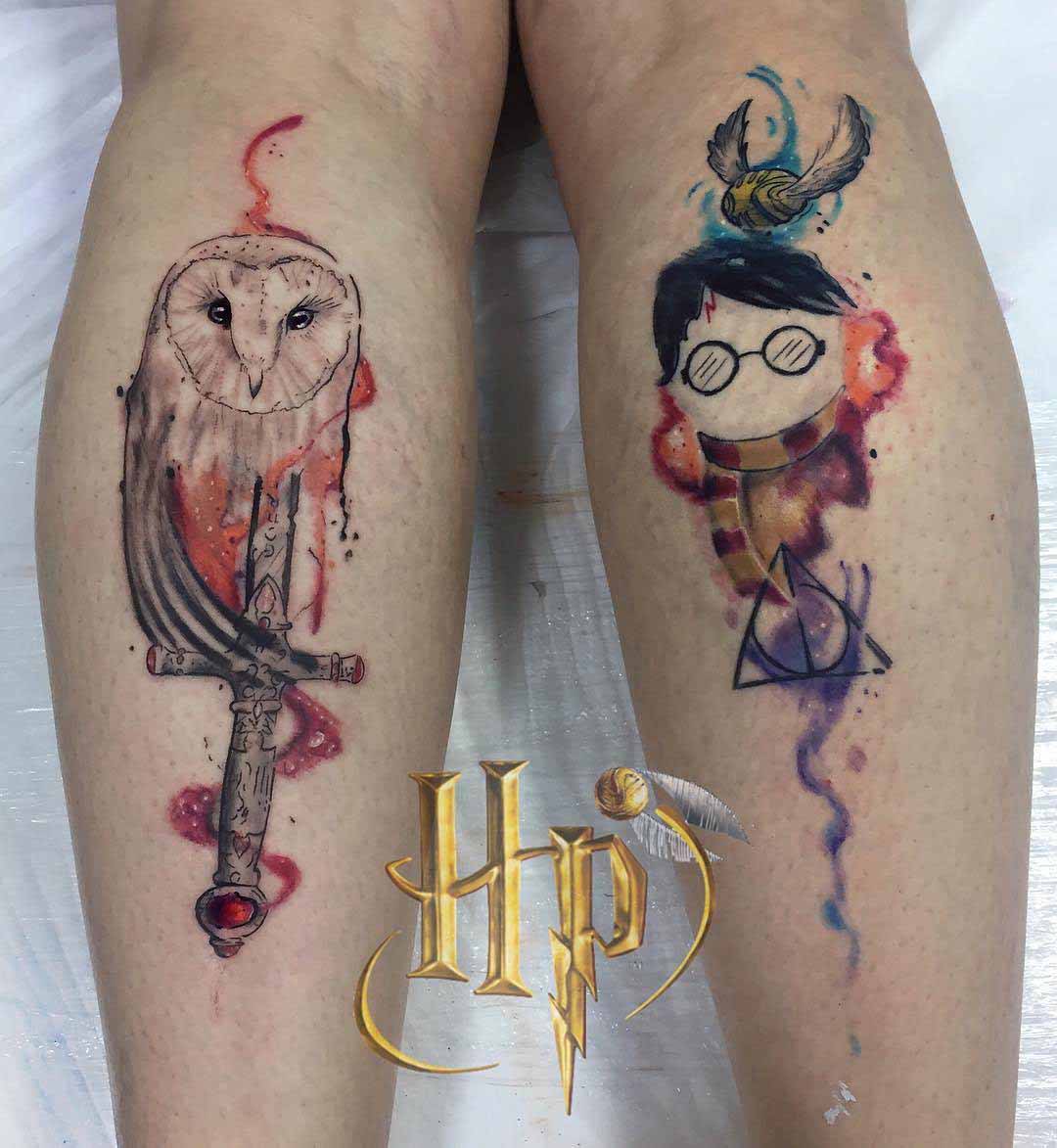 Harry Potter Tattoos.