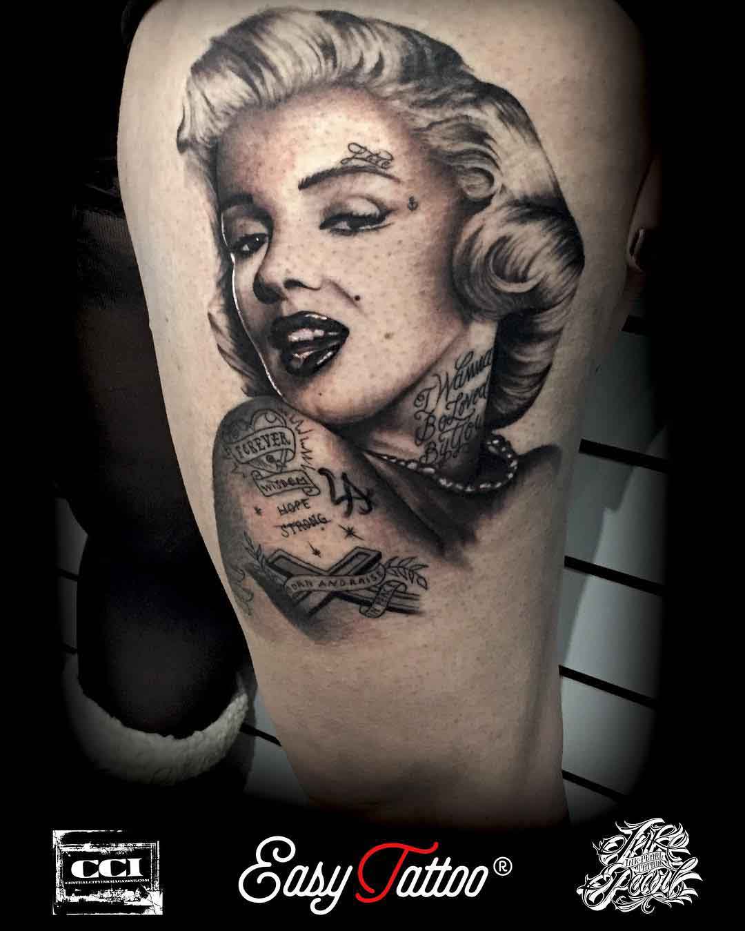 Top 123 + Marilyn monroe tattoo - Spcminer.com
