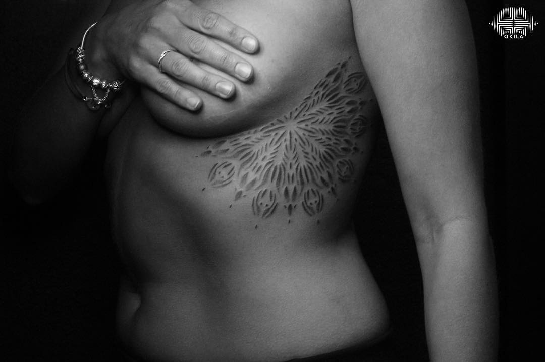 Side of Breast Tattoo - Best Tattoo Ideas Gallery