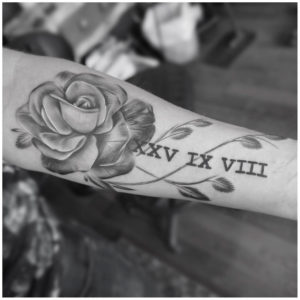 Date Rose Tattoo on Arm - Best Tattoo Ideas Gallery