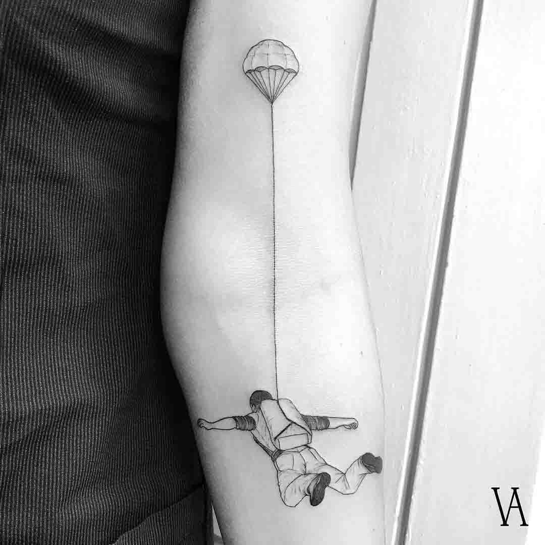 Skydiver Tattoo - Best Tattoo Ideas Gallery