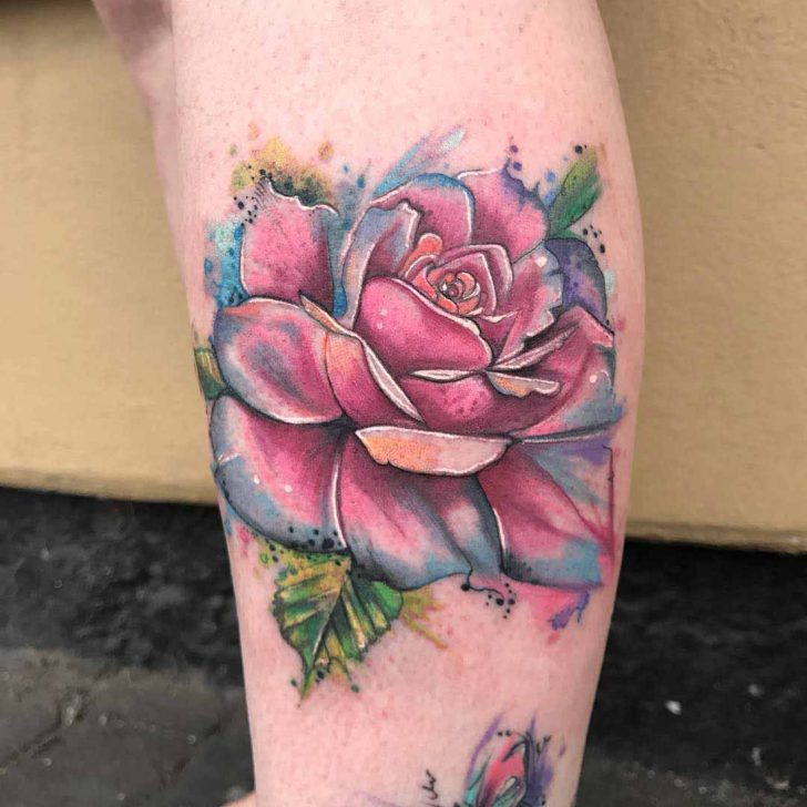51 Real Pink Rose Tattoos | Best Tattoo Ideas Gallery