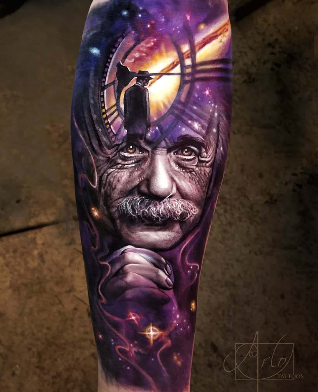 Relativity tattoo Albert Einstein