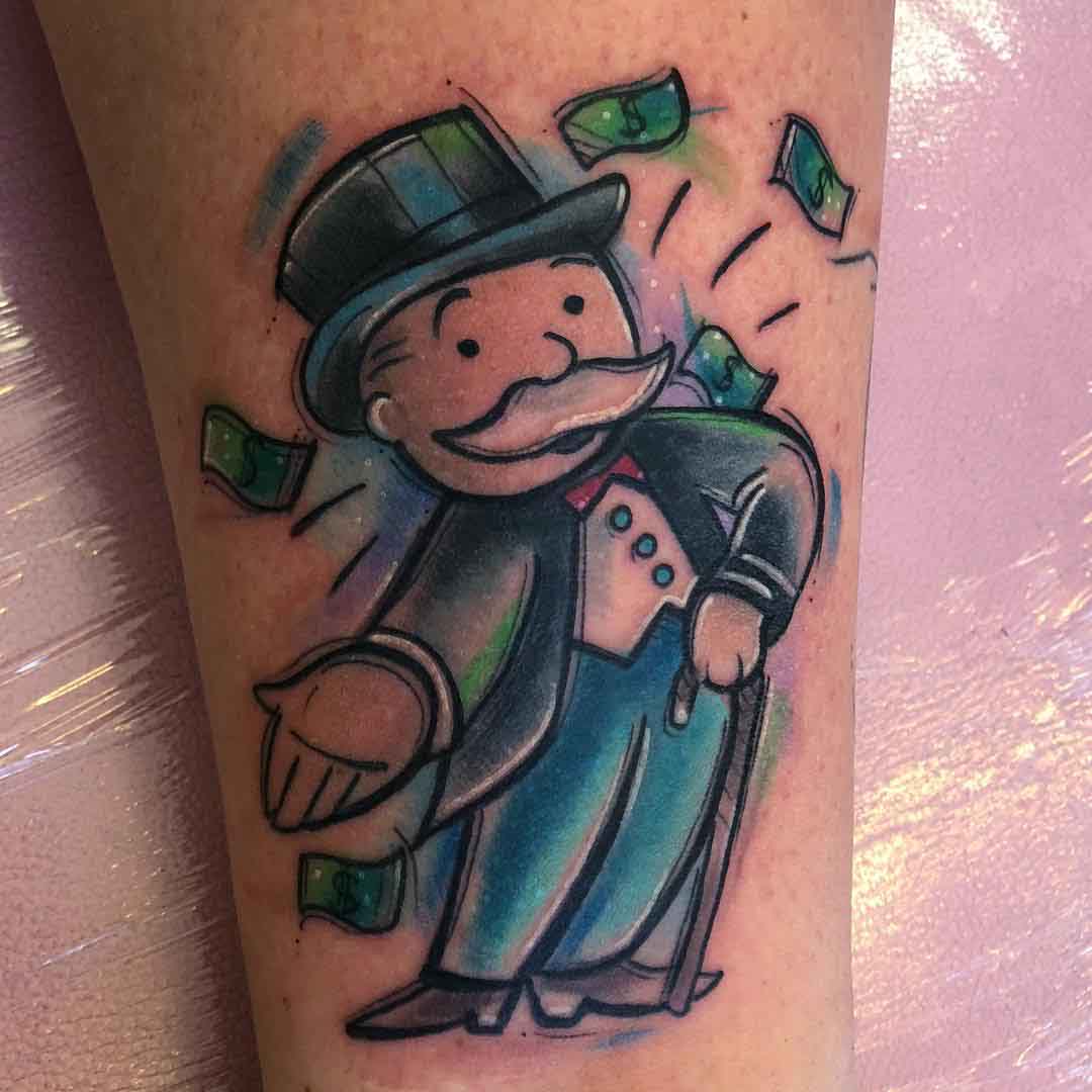 monopoly tattoo.