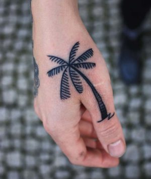 Palm Tree Tattoo - Best Tattoo Ideas Gallery