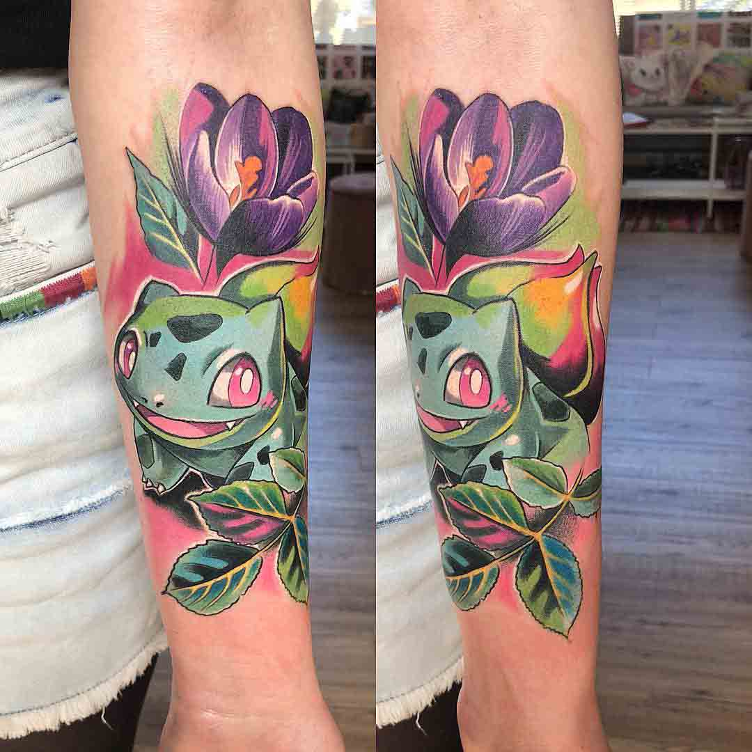pokemon tattoo bulbasaur