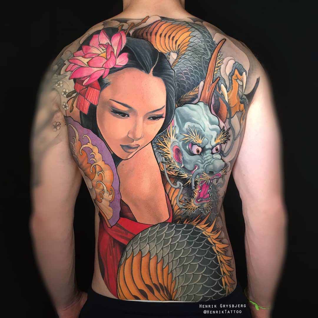 60 Fiery Dragon Tattoos for Women [2023 Inspiration Guide]