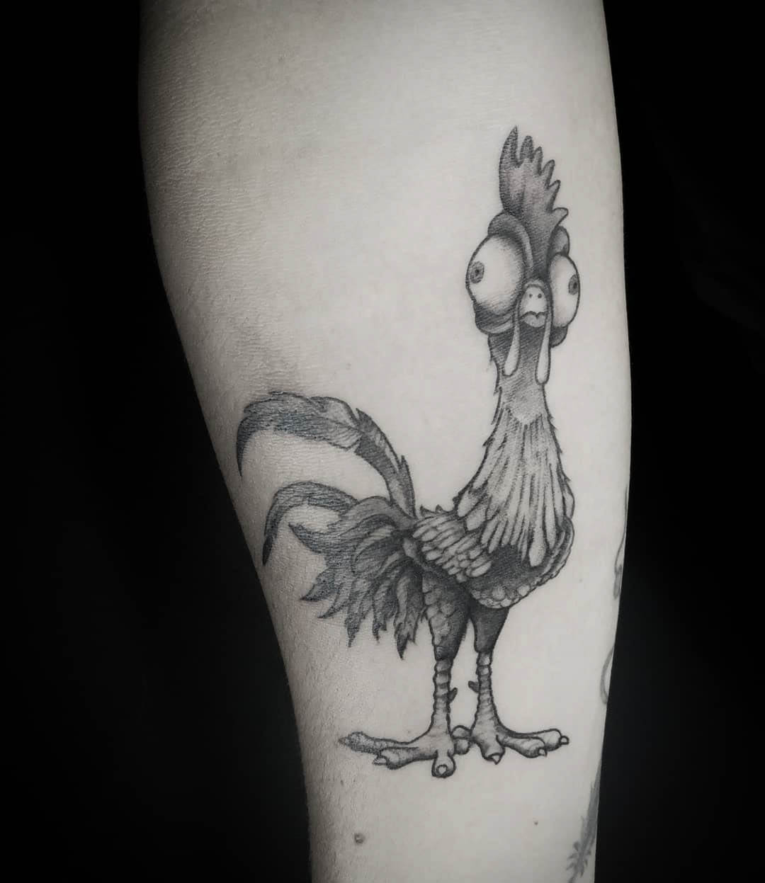 rooster tattoo moana