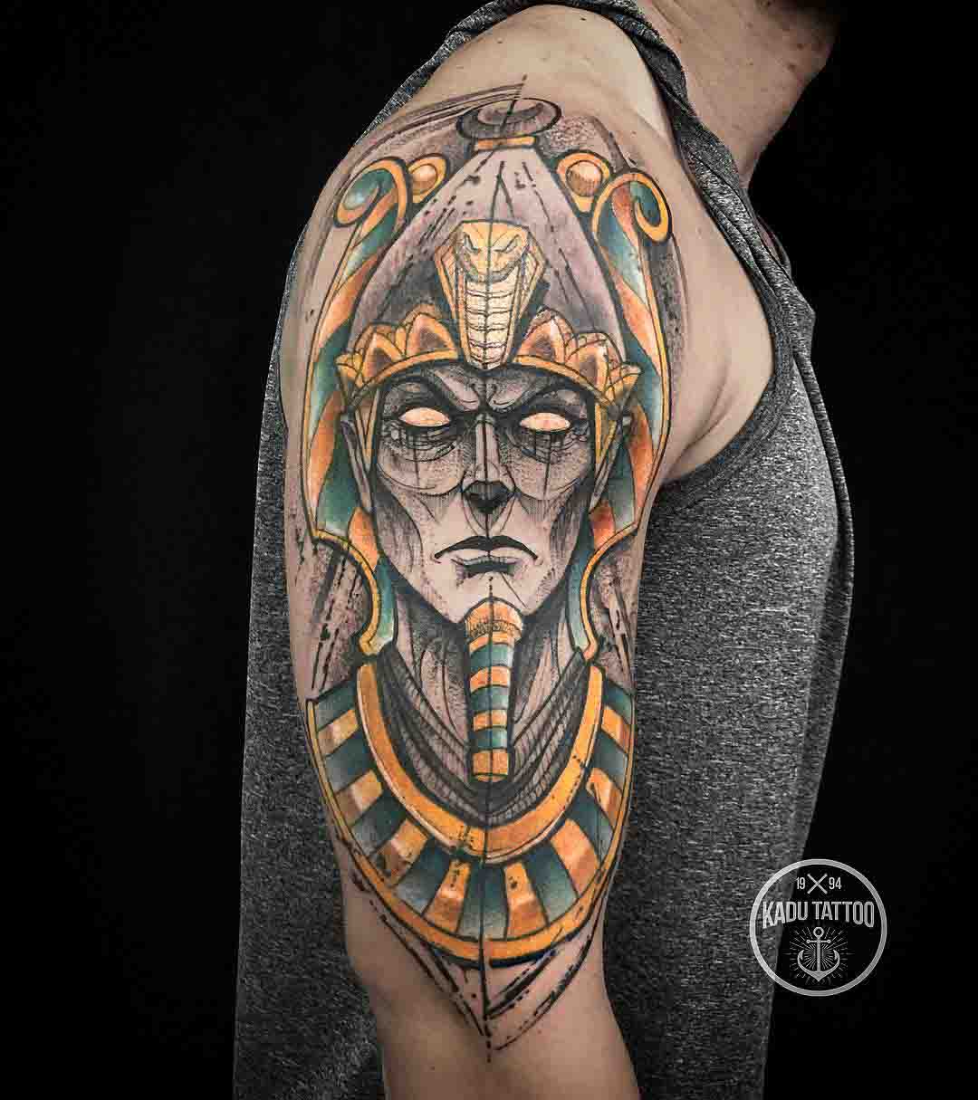 Egyptian osiris tattoo