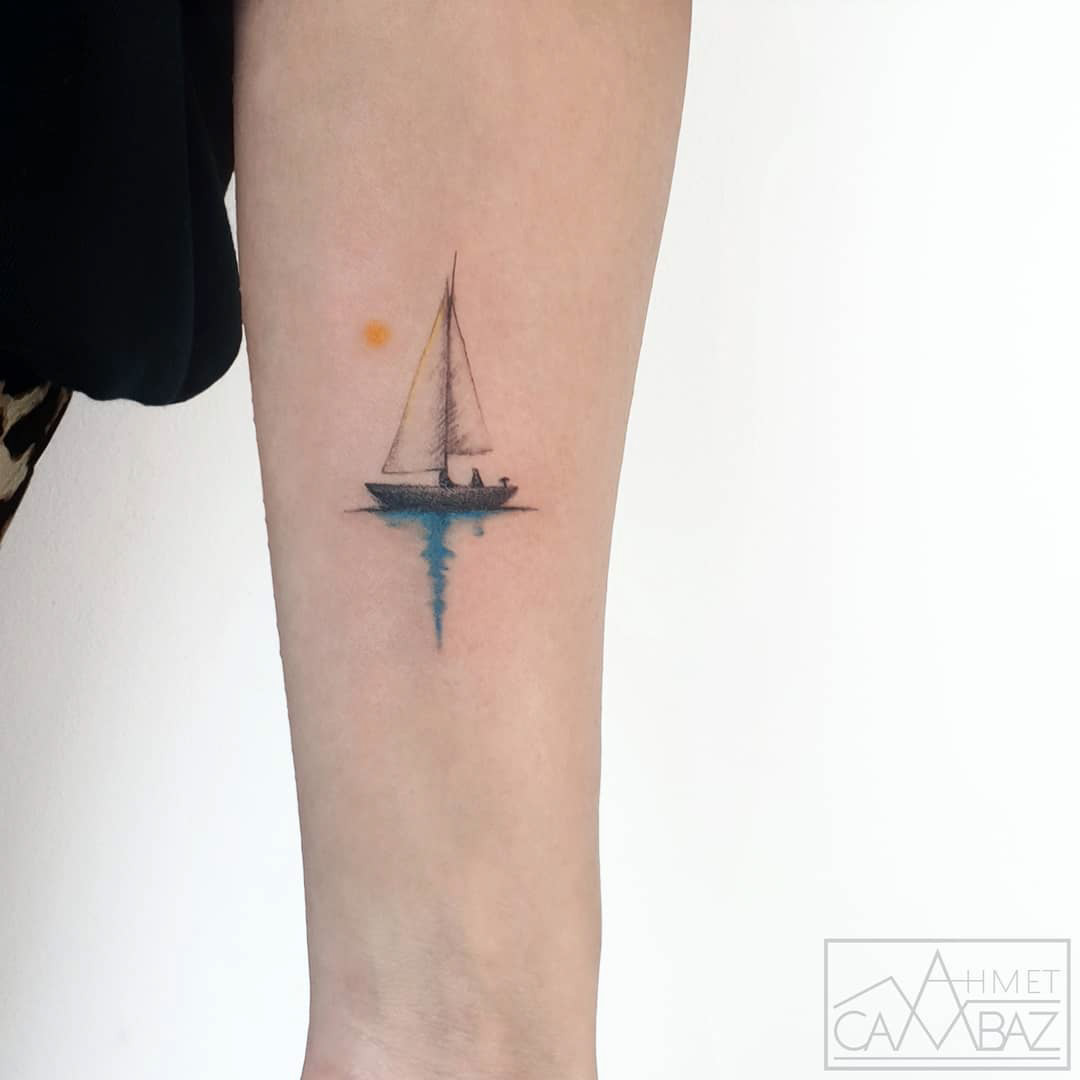 Minimalist Anchor Temporary Tattoo - Set of 3 – Little Tattoos