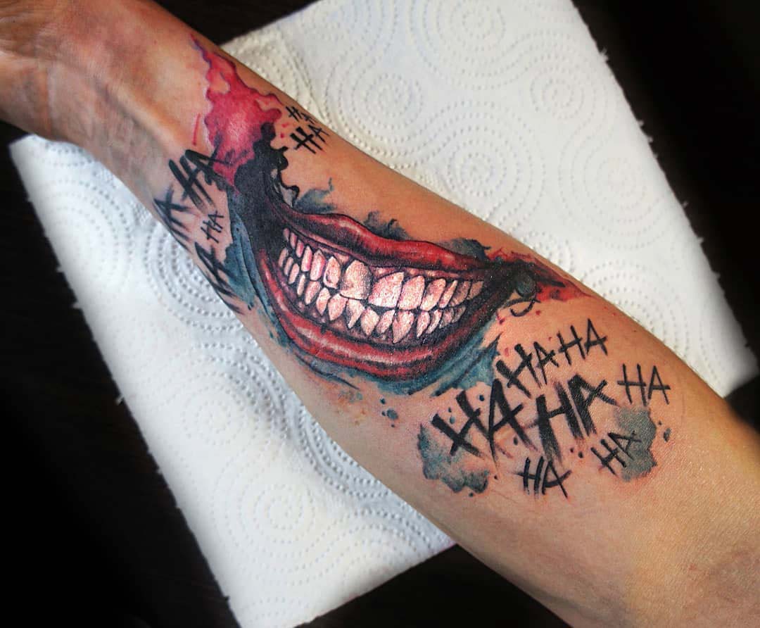 Inkgle Tattoo  Joker smile   Facebook