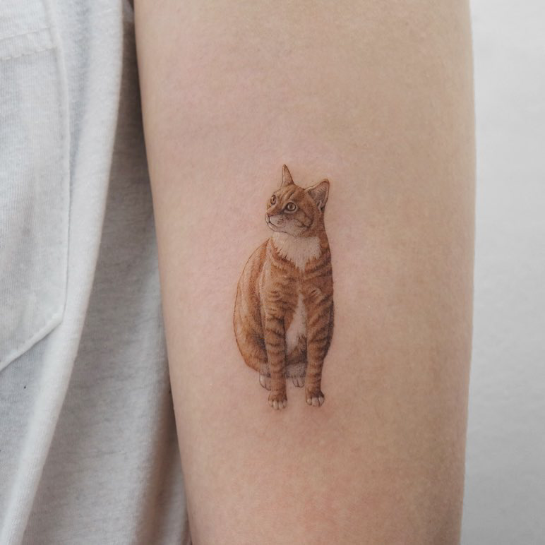 Red Cat Tattoo - Best Tattoo Ideas Gallery