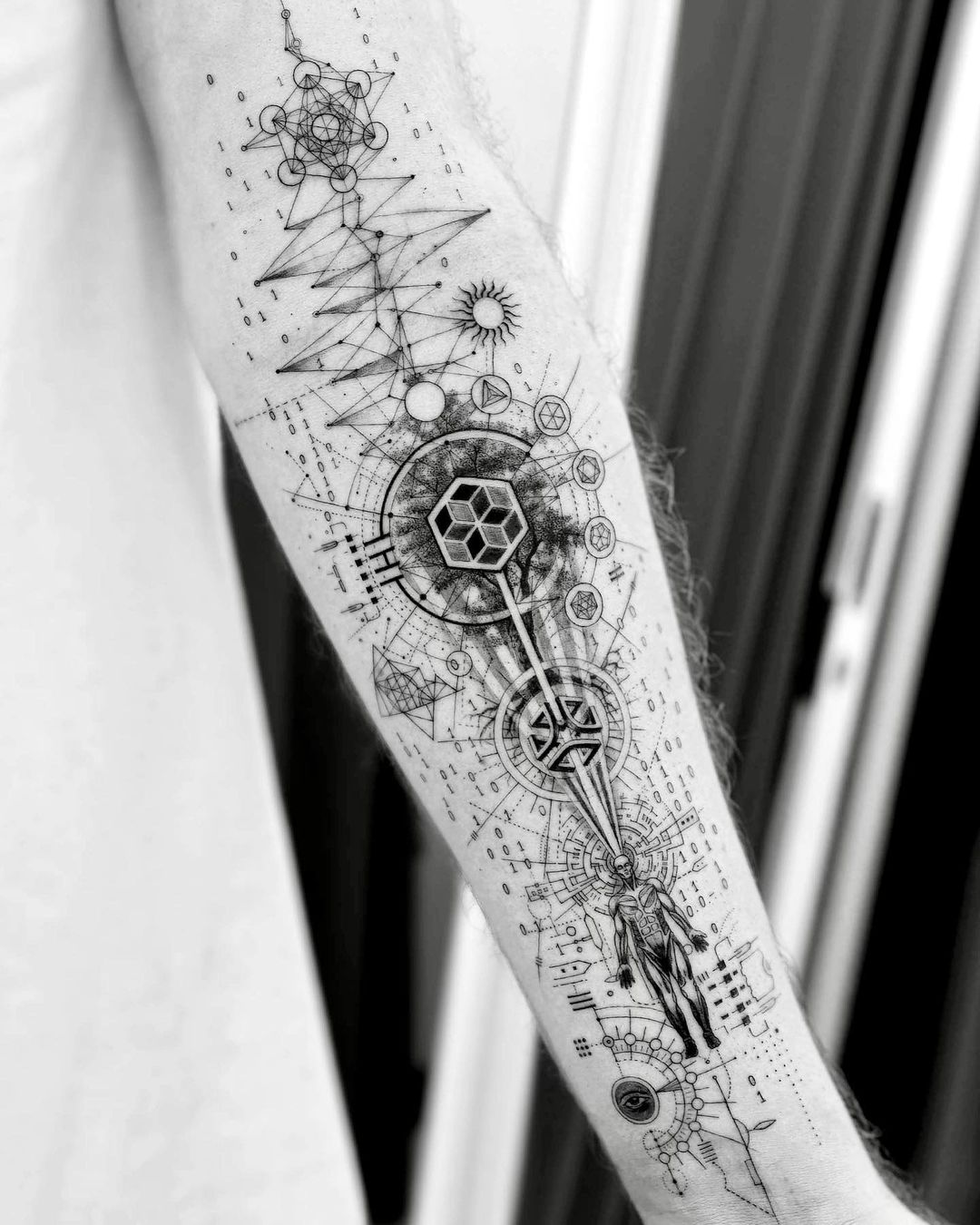 Forearm Tattoo Geometry - Best Tattoo Ideas Gallery