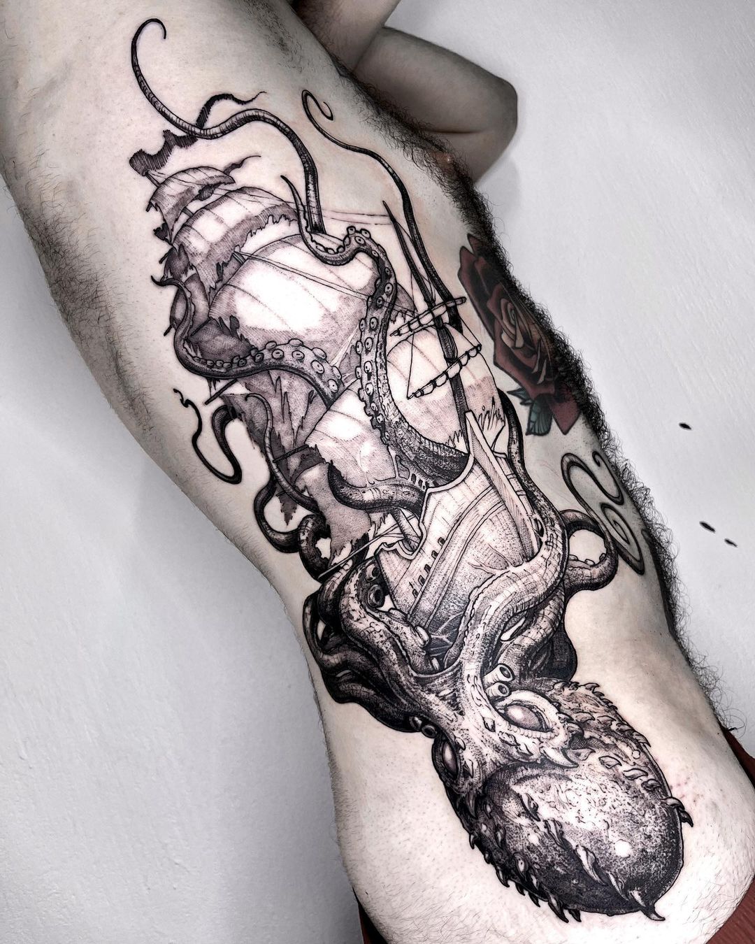 Kraken Tattoo on Body  Best Tattoo Ideas Gallery