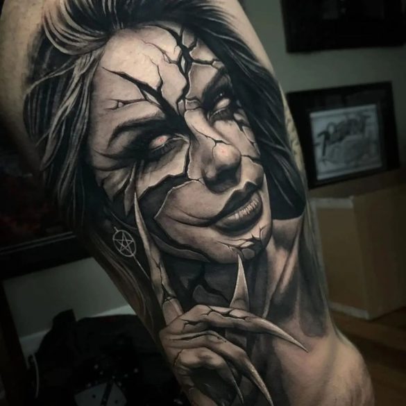 12 Outstanding black and grey portrait realistic tattoo by Ralf Nonnweiler   iNKPPL