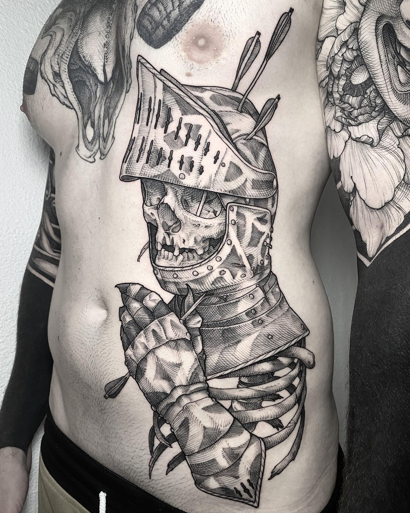Skeleton tattoo by Eliot Kohek | Post 23328