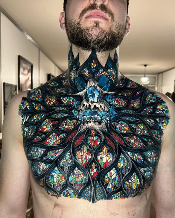 Chest Tattoo Images  Designs